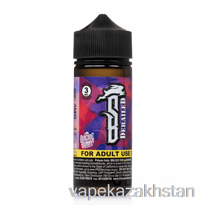 Vape Kazakhstan Derailed - Suicide Bunny - 120mL 0mg